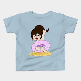 creepypasta sally chibi Kids T-Shirt